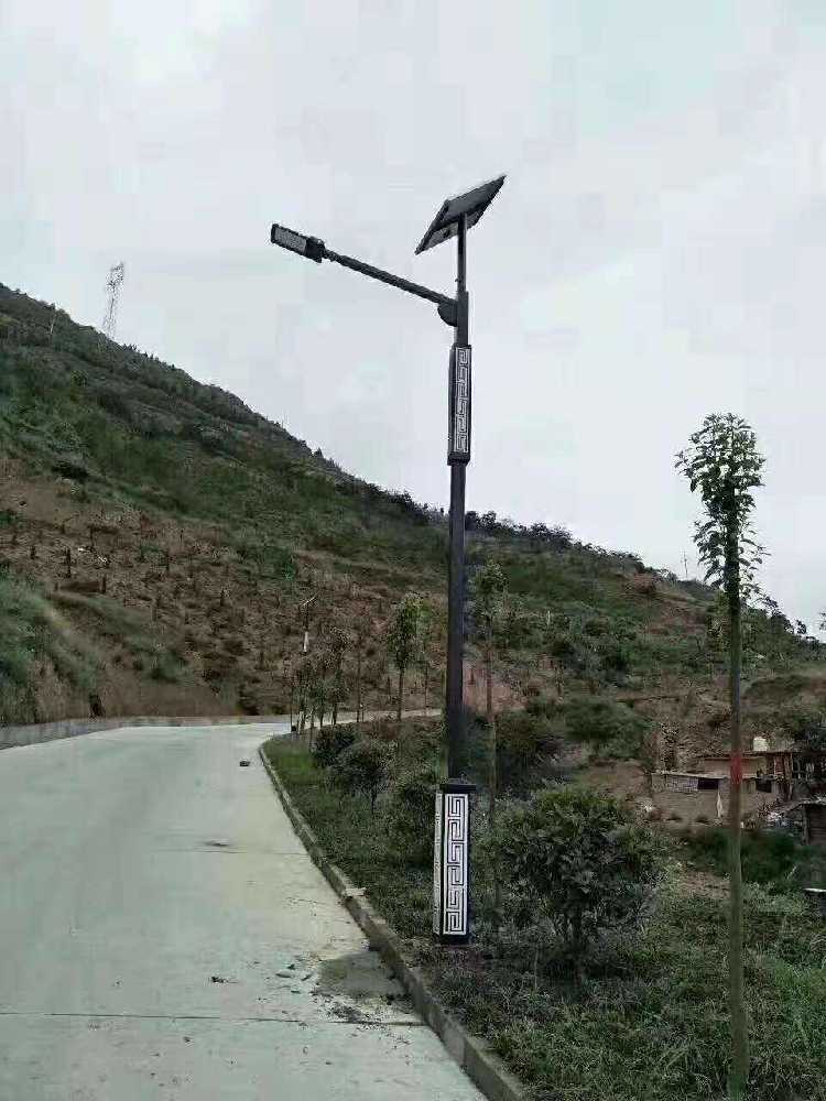 婺源县仿古太阳能路灯